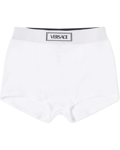 Versace Logo Brief - White
