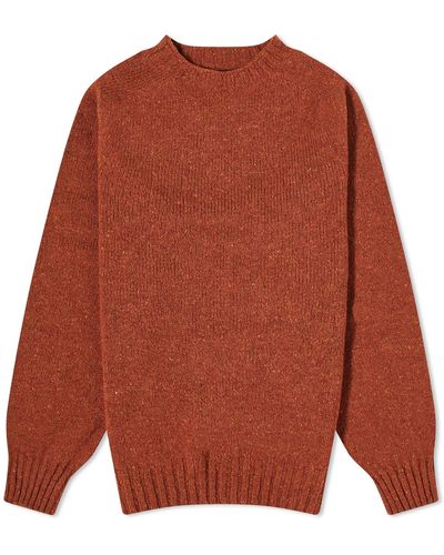 Howlin' Howlin' Terry Donegal Crew Knit - Brown
