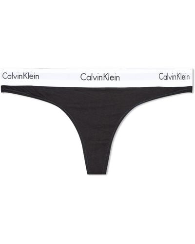 Calvin Klein Thong - Black