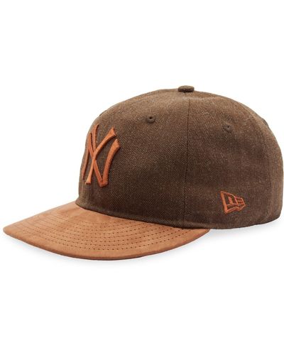 KTZ New York Yankees 9Fifty Adjustable Cap - Brown