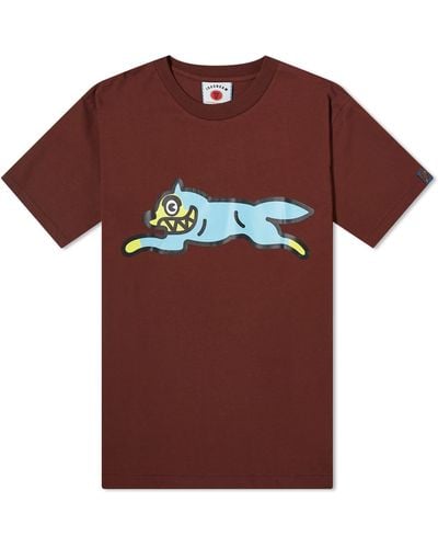 ICECREAM Running Dog T-Shirt - Red