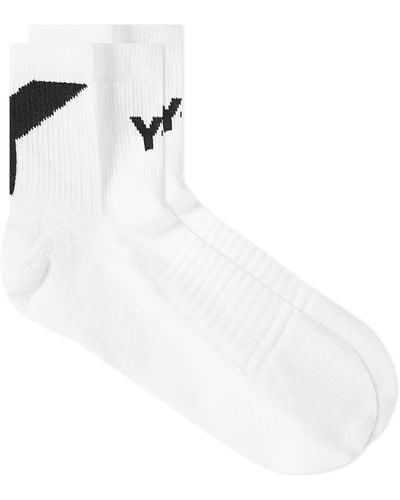 Y-3 Sock Lo - White