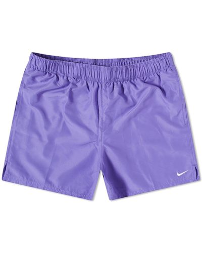 Nike Swim Essential 5" Volley Shorts - Purple