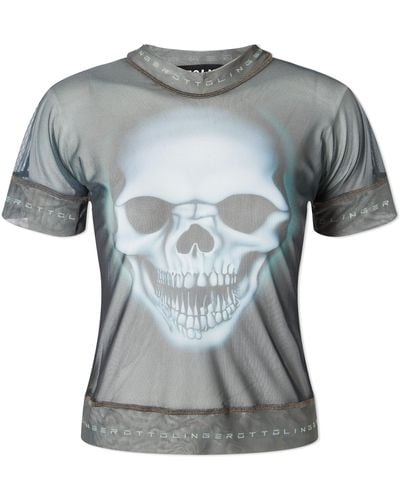 OTTOLINGER Mesh T-Shirt - Grey
