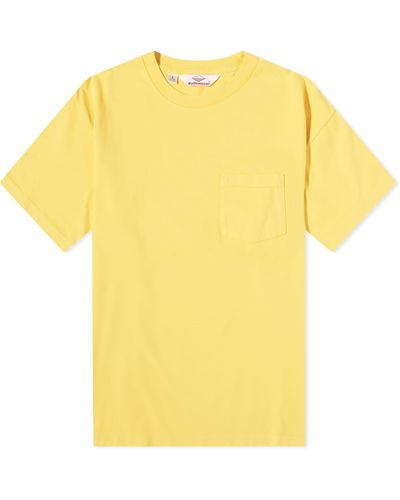 Battenwear Pocket T-shirt - Yellow