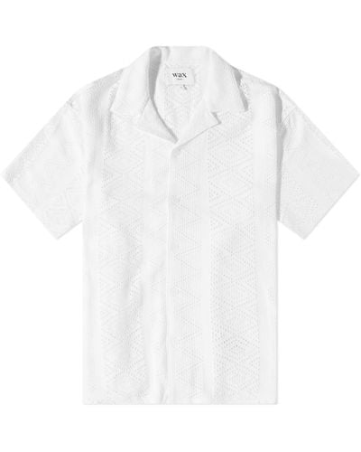Wax London Didcot Vacation Shirt - White
