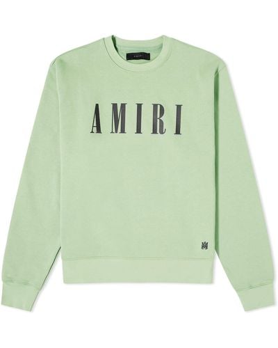 Amiri Core Logo Crew Sweat - Green
