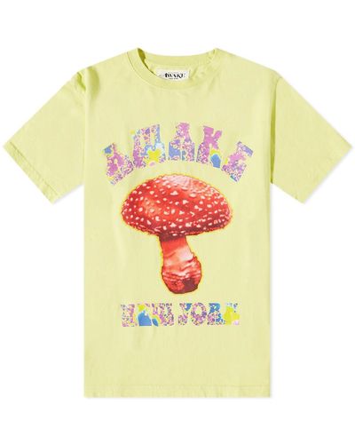 AWAKE NY Mushroom T-shirt - Yellow