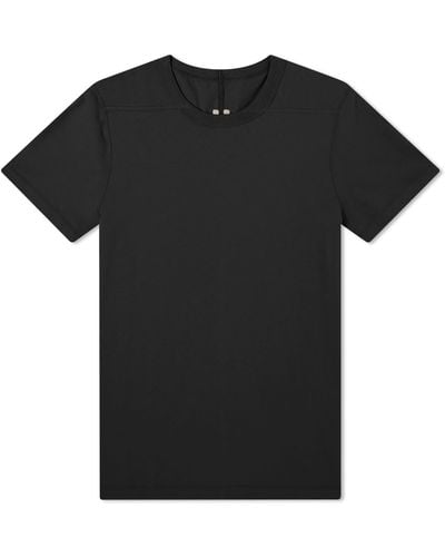 Rick Owens Short Level T-Shirt - Black