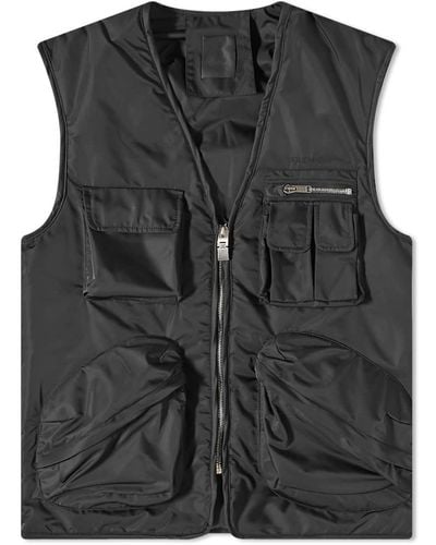 Givenchy Multipocket Vest - Gray