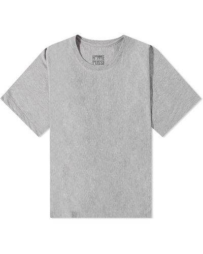 Homme Plissé Issey Miyake Release Basic T-shirt - Grey
