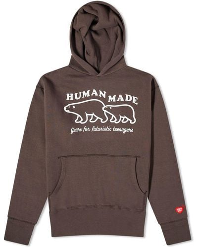 Human Made Tsuriami Hoodie - Brown