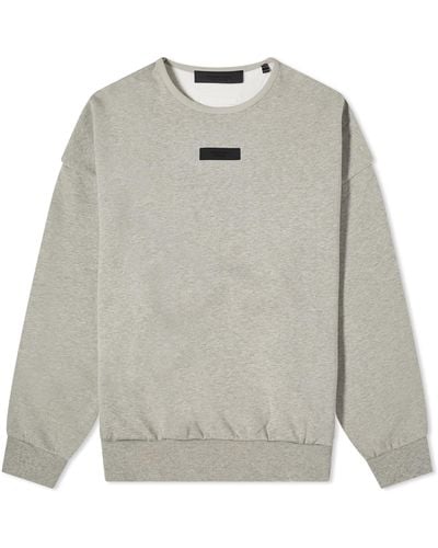 Fear Of God Spring Tab Detail Sweatshirt - Gray