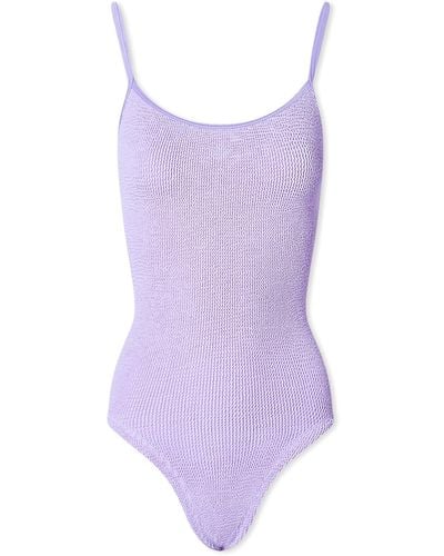 Hunza G Pamela Swimsuit - Purple