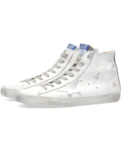 Golden Goose Francy Leather Trainers - White