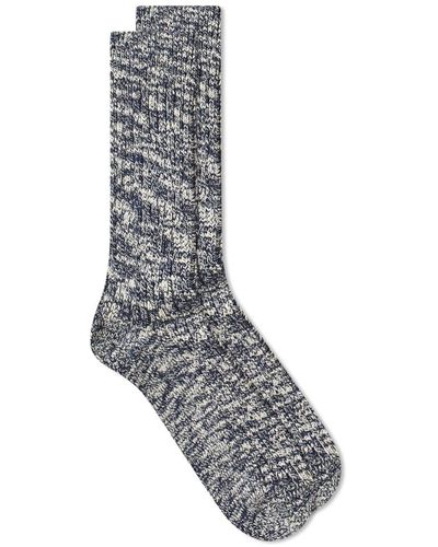 Birkenstock Cotton Slub Sock - Gray