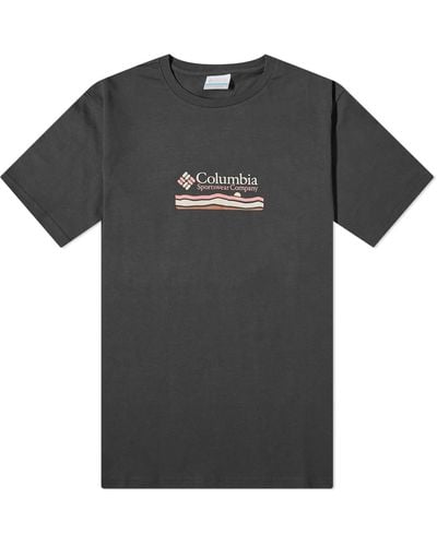 Columbia Explorers Canyon Herritage Back Graphic T-Shirt - Black