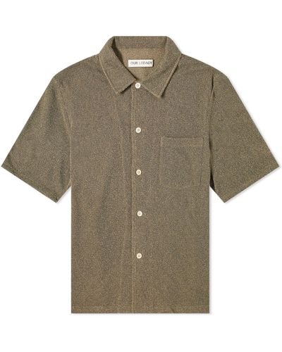 Our Legacy Box Short Sleeve Shirt - Brown