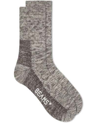 Beams Plus Outdoor Sock - Grey