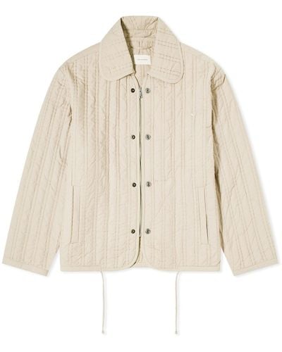 Craig Green Craig Quilted Embroidery Jacket - Natural