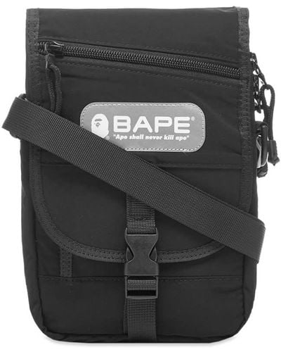 A Bathing Ape Bape Mini Shoulder Bag - Black