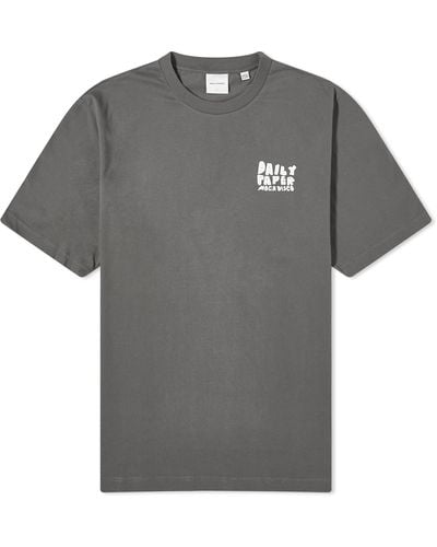 Daily Paper Hailm Moga Disco T-Shirt - Grey