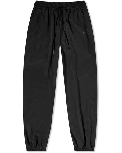 Moncler Trousers Logo Track Pant - Black