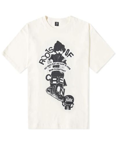 PATTA Roots T-shirt - White