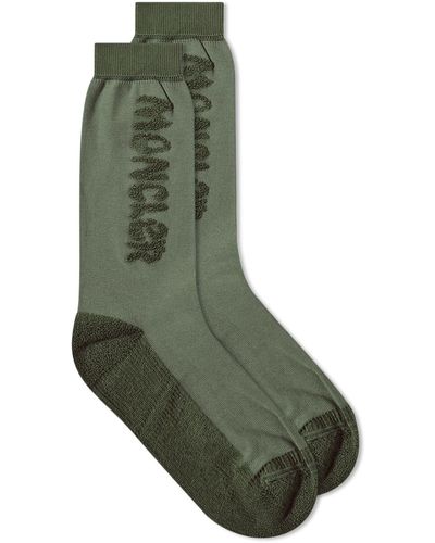 Moncler Genius X Salehe Bembury Socks - Green