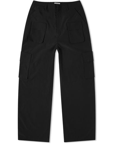 ADANOLA Cargo Multi Pocket Trouser - Black