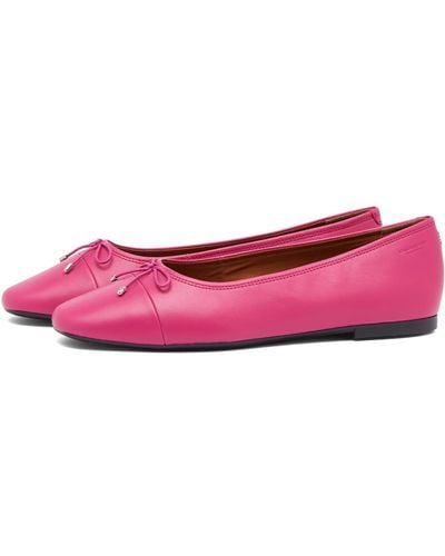 Vagabond Shoemakers Jolin Bow Ballet Pump - Pink
