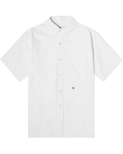 Nanamica Short Sleeve Button Down Wind Shirt - White