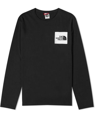 The North Face Long Sleeve Fine T-shirt - Black