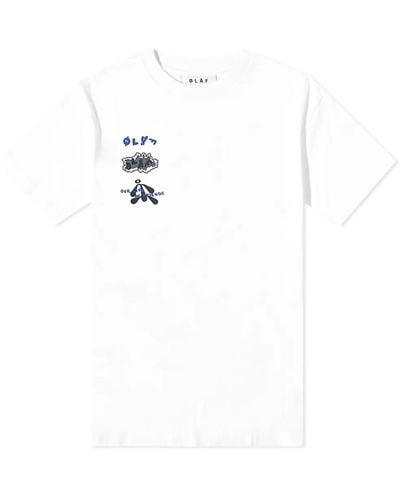 OLAF HUSSEIN Cloud T-shirt - White