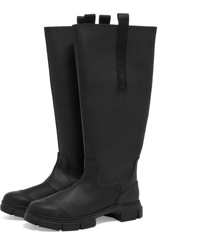 Ganni Country Boot - Black