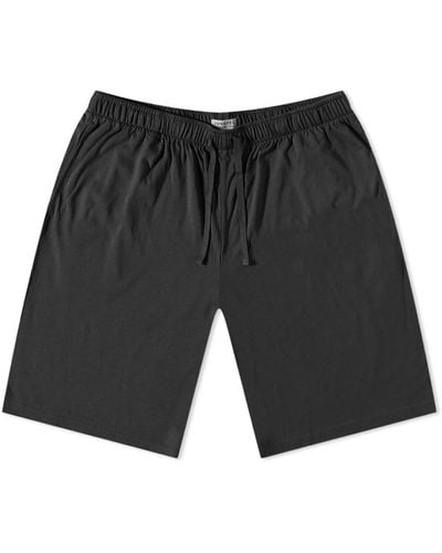 Sunspel Lounge Shorts - Black