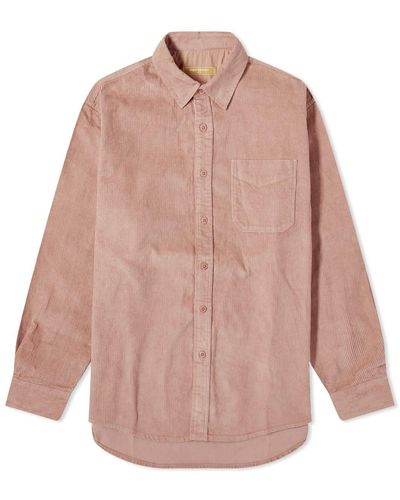 FRIZMWORKS Og Corduroy Shirt - Pink