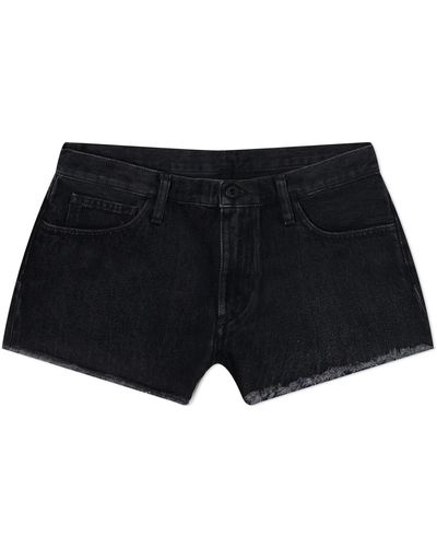 Off-White c/o Virgil Abloh Off- Denim Shorts - Black