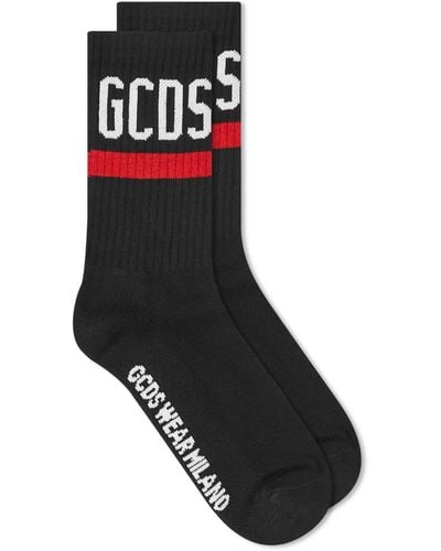 Gcds Logo Socks - Black