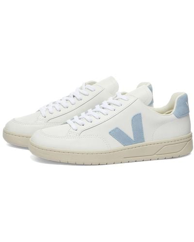 Veja V-12 Leather Sneakers - White