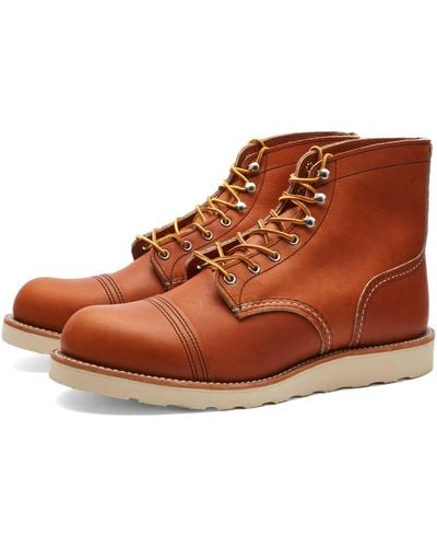 Red Wing Wing Iron Ranger Traction Tred Boot - Brown