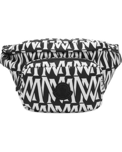 Moncler Monogram Durance Belt Bag - Black