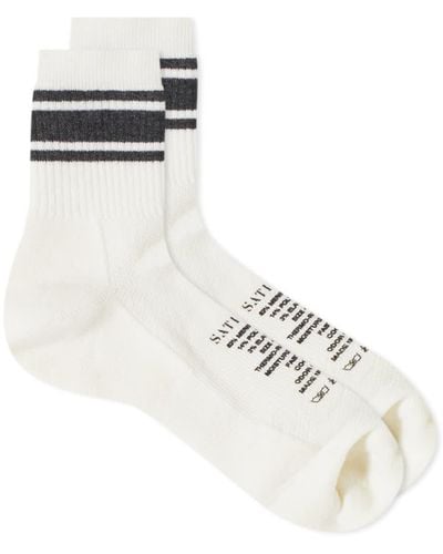 Satisfy Merino Tube Sock - White