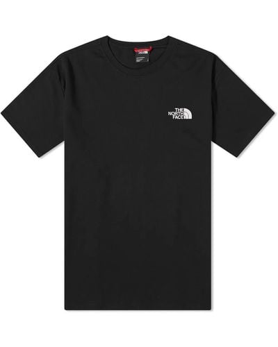 The North Face Collage T-Shirt - Black