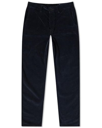 Orslow French Work Corduroy Pant - Blue