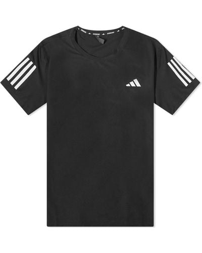 adidas Adidas Own The Run Basic T-Shirt - Black