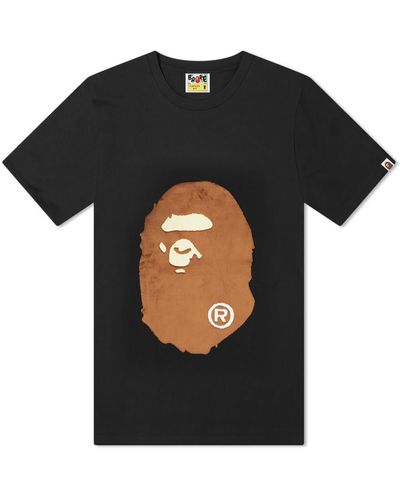 A Bathing Ape Boa Big Ape Head T-shirt - Black