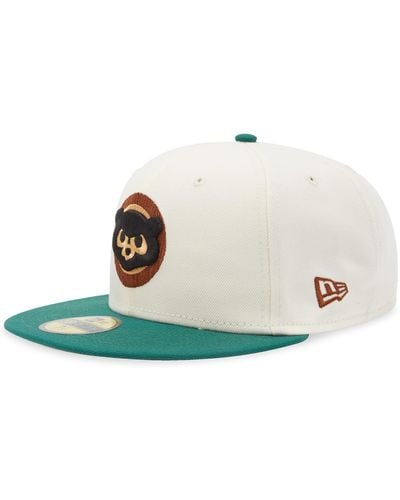 KTZ Chicago Cubs Camp 59Fifty Fitted Cap - Green
