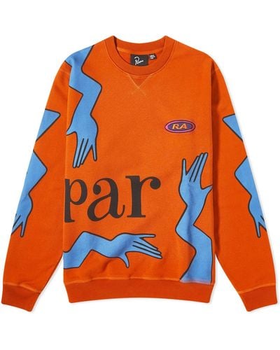 by Parra Early Grab Crew Sweat - Orange