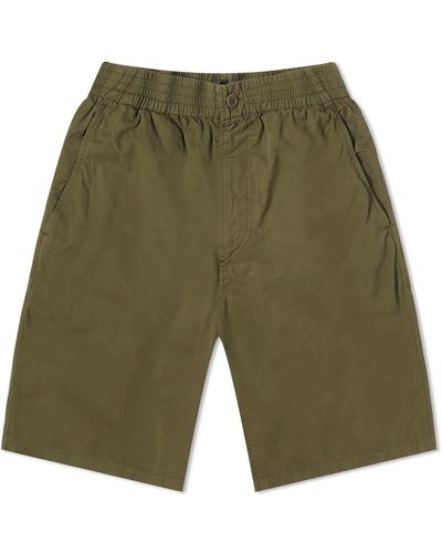 A.P.C. Norris Overdyed Shorts - Green